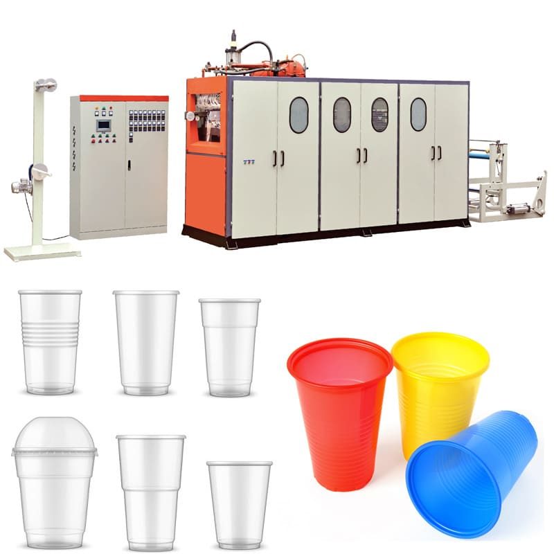 plastic cup thermoforming machine 2